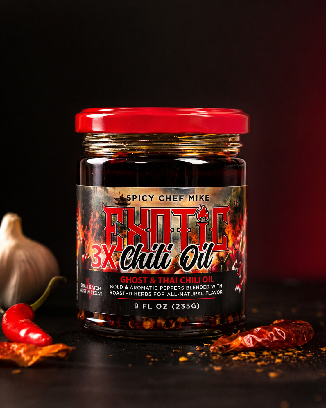 3X Exotic Chili Oil